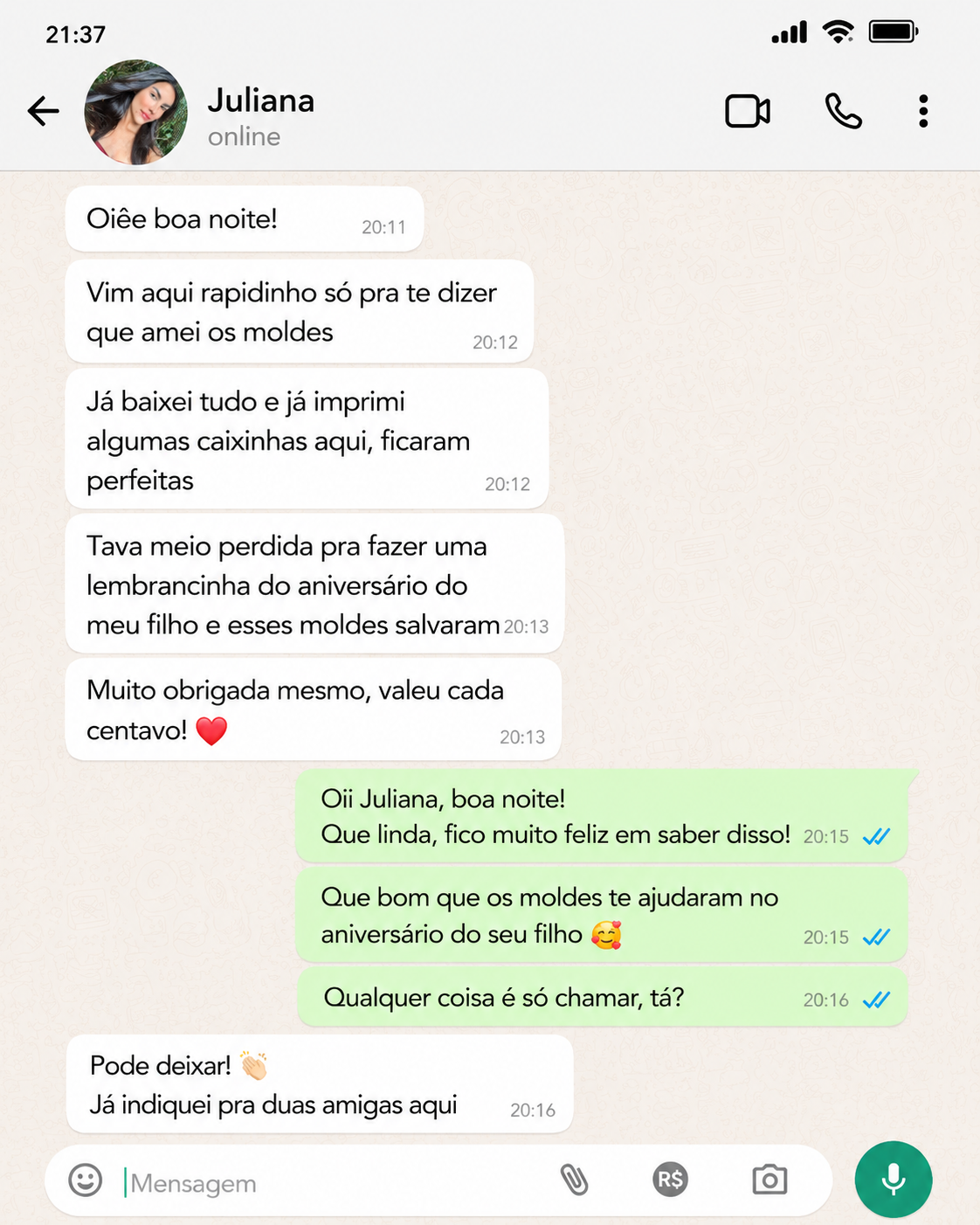 Depoimento de cliente 6