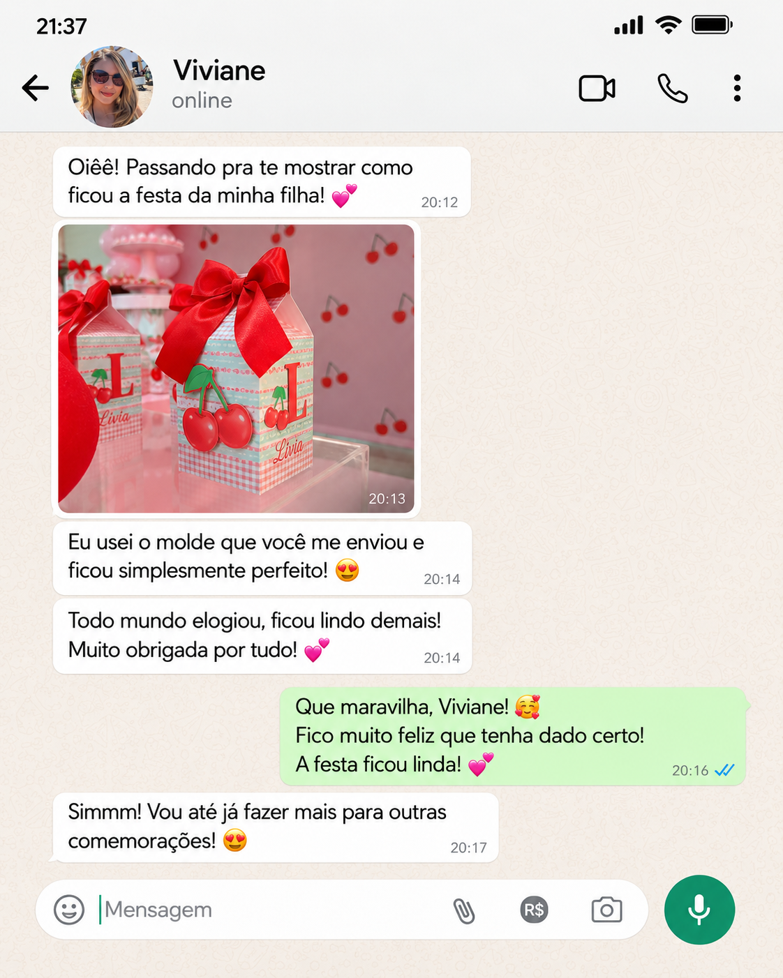 Depoimento de cliente 3