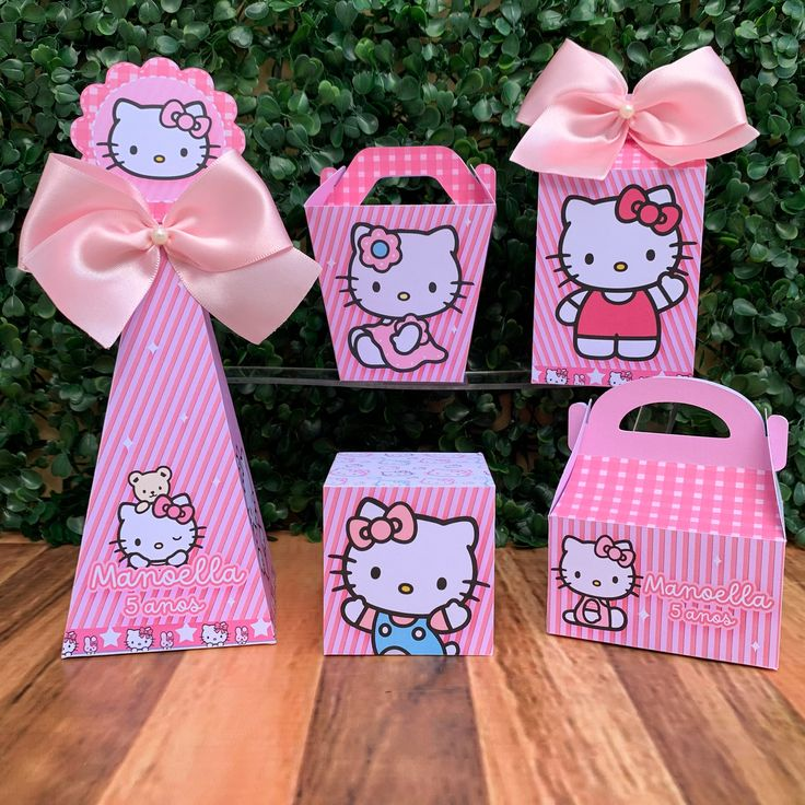 Caixinhas Hello Kitty