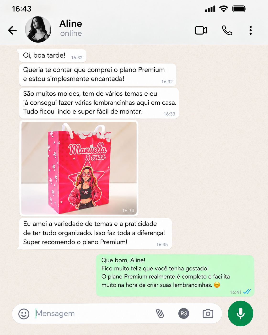 Depoimento de cliente 2