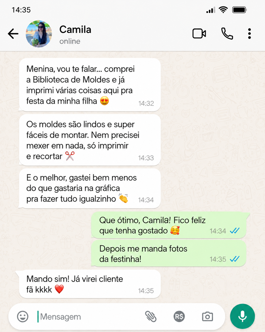 Depoimento de cliente 4